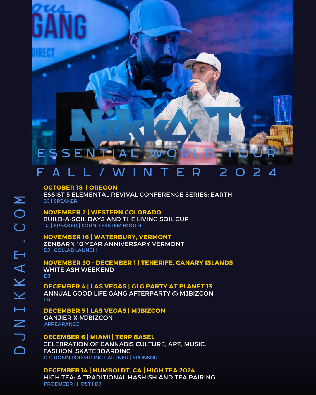 Dj Nikka T Essential World Tour 2023