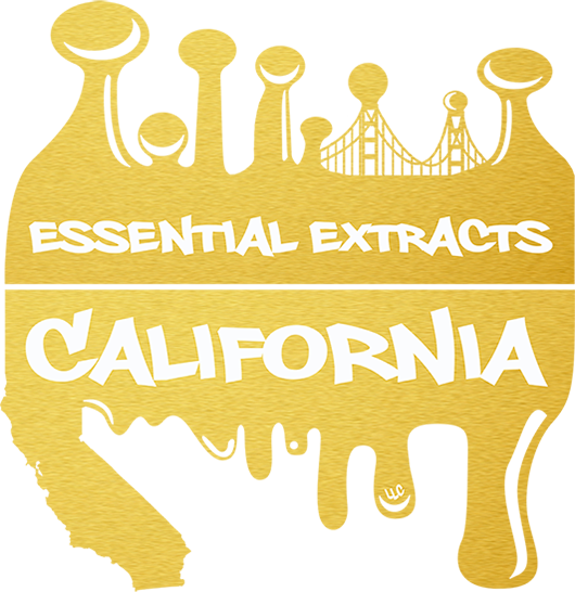 essential extracts gold foil logo
